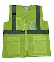 ISAFE NET GREEN REFLECTIVE JACKET ISAFE NET GREEN REFLECTIVE JACKET