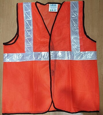 ORANGE SINGLE STRIP JACKET
