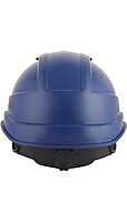 Safety Helmet With Protective Peak, Ventilators and Ratchet Type Adjustment, PN542 Safety Helmet With Protective Peak, Ventilators and Ratchet Type Adjustment, PN542