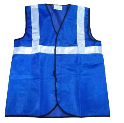 POLYESTER SAFETY VEST (BLUE) POLYESTER SAFETY VEST (BLUE)