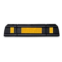 Rubber Car Parking Stopper Heavy car stopper rubber material Rectangular shape size 600x160x100 mm Rubber Car Parking Stopper Heavy car stopper rubber material Rectangular shape size 600x160x100 mm