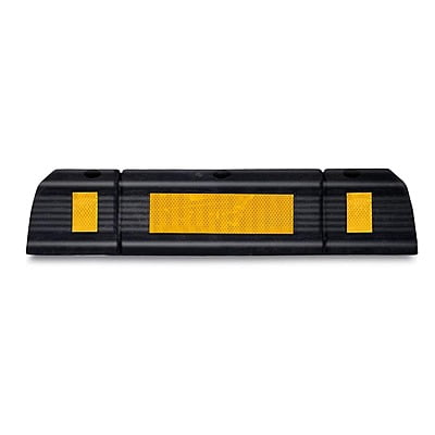 Rubber Car Parking Stopper  Heavy car stopper rubber material Rectangular shape size 600x160x100 mm