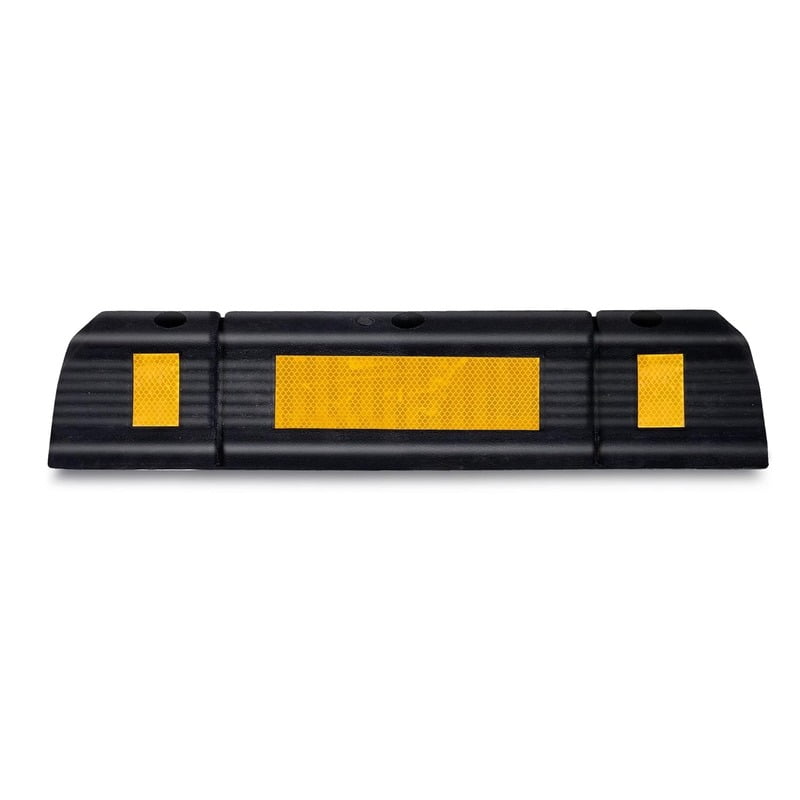 Rubber Car Parking Stopper Heavy car stopper rubber material Rectangular shape size 600x160x100 mm Rubber Car Parking Stopper Heavy car stopper rubber material Rectangular shape size 600x160x100 mm