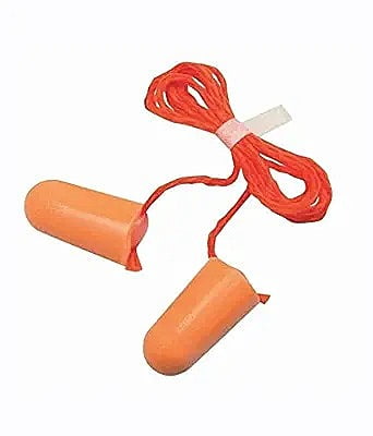 3M 1110 Corded  Foam, Noise Reduction Ear Plugs