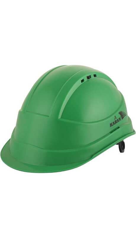 Safety He lmet With Protective Peak, Ventilators and Ratchet Type Adjustment, PN542 Safety He lmet With Protective Peak, Ventilators and Ratchet Type Adjustment, PN542