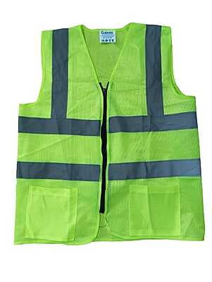 ISAFE REFLECTIVE SAFETY JACKET (GREEN)