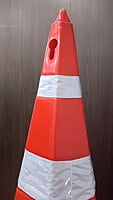 Hexagonal Road Safety Cone. Hexagonal Road Safety Cone.