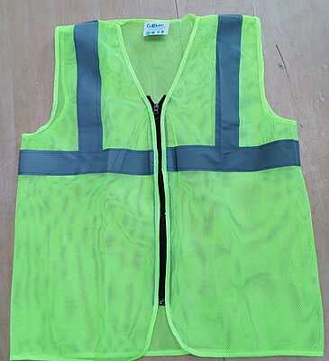 GREEN NET SAFETY JACKET