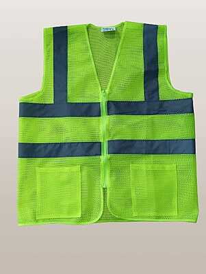 ISAFE HIGH VISIBILITY SAFETY REFLECTIVE JACKET (120)GSM