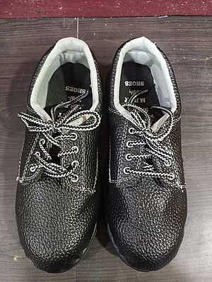 Polo Plus Men Synthetic Leather Safety Shoe